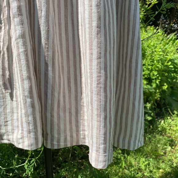 MODASPIA French Stripe Linen Dress - Picture 2 of 14